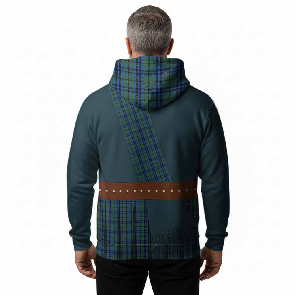 Keith Tartan Crest Hoodie Kilt Costume Style