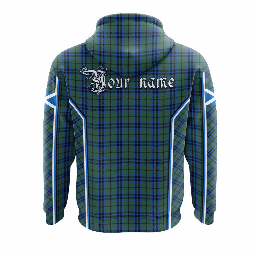 Keith Tartan Crest Hoodie Scotland Coat of Arm Flag Style - Tartan Vibes Clothing