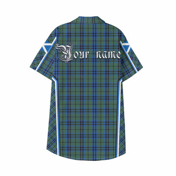 Keith Tartan Crest Kid Hawaiian Shirt Scotland Coat of Arm Flag Style - Tartan Vibes Clothing