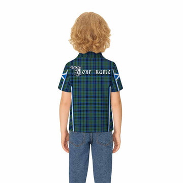 Keith Tartan Crest Kid Polo Shirt Scotland Coat of Arm Flag Style - Tartan Vibes Clothing