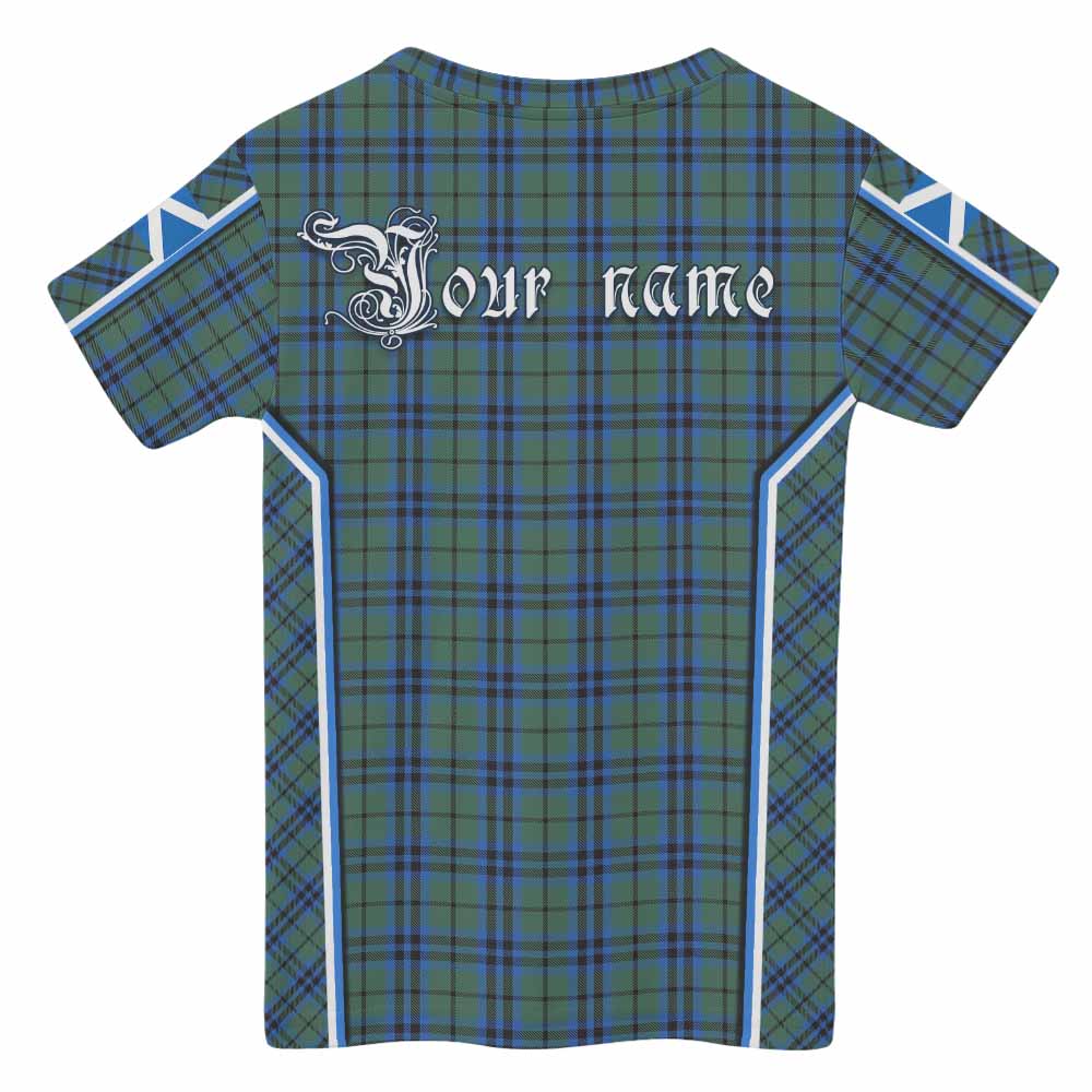 Keith Tartan Crest Kid T-shirt Scotland Coat of Arm Flag Style - Tartan Vibes Clothing
