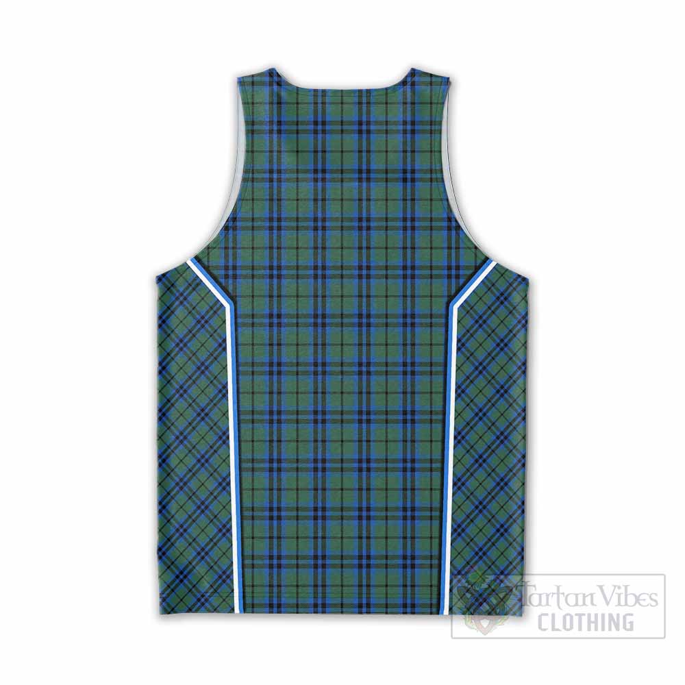 Keith Tartan Crest Men Tank Top Scotland Coat of Arm Flag Style - Tartan Vibes Clothing