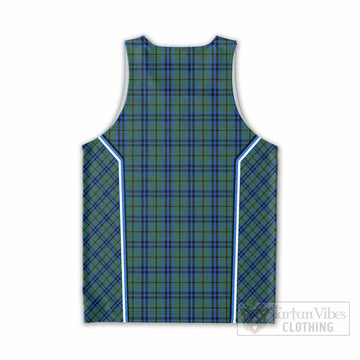 Keith Tartan Crest Men Tank Top Scotland Coat of Arm Flag Style - Tartan Vibes Clothing