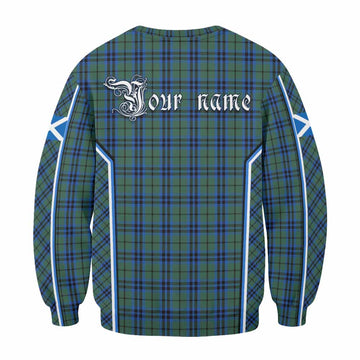 Keith Tartan Crest Sweatshirt Scotland Coat of Arm Flag Style