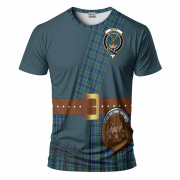 Keith Tartan Crest T-Shirt Kilt Costume Style