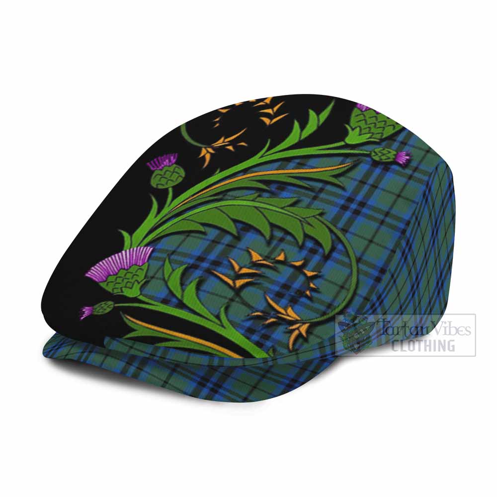 Keith Tartan Flat Cap, Jeff Cap Scottish Thistle Pride Heritage Art - Tartan Vibes Clothing