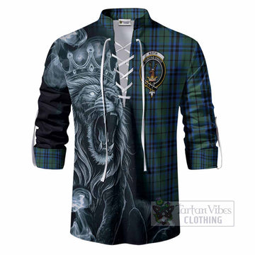 Keith Tartan Ghillie Shirt Roaring Lion Heritage