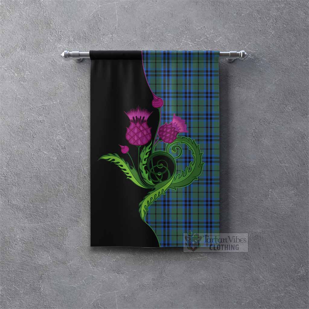 Keith Tartan Gonfalon Traditional Scottish Thistle Rectangle - Tartan Vibes Clothing
