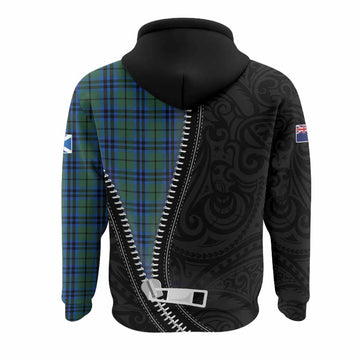 Keith Tartan Hoodie New Zealand Pattern Unique Zipper Stylized