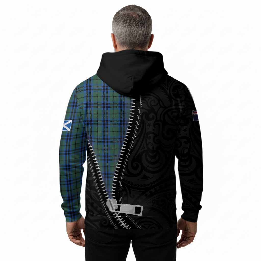Keith Tartan Hoodie New Zealand Pattern Unique Zipper Stylized