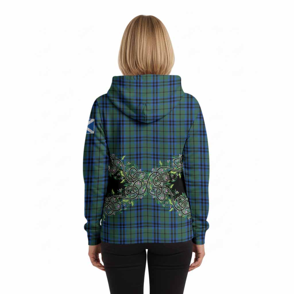 Keith Tartan Hoodie Thistle Scottish Spirit
