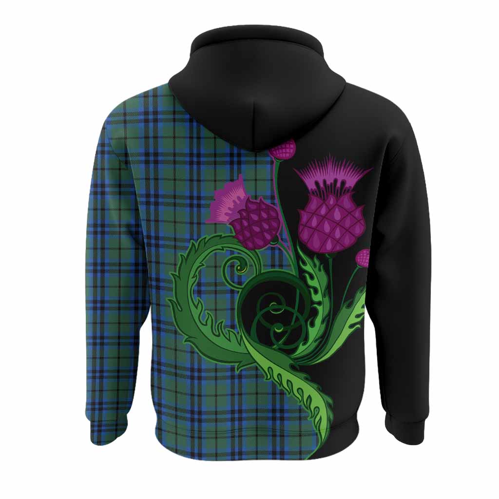 Keith Tartan Hoodie Traditional Scottish Thistle