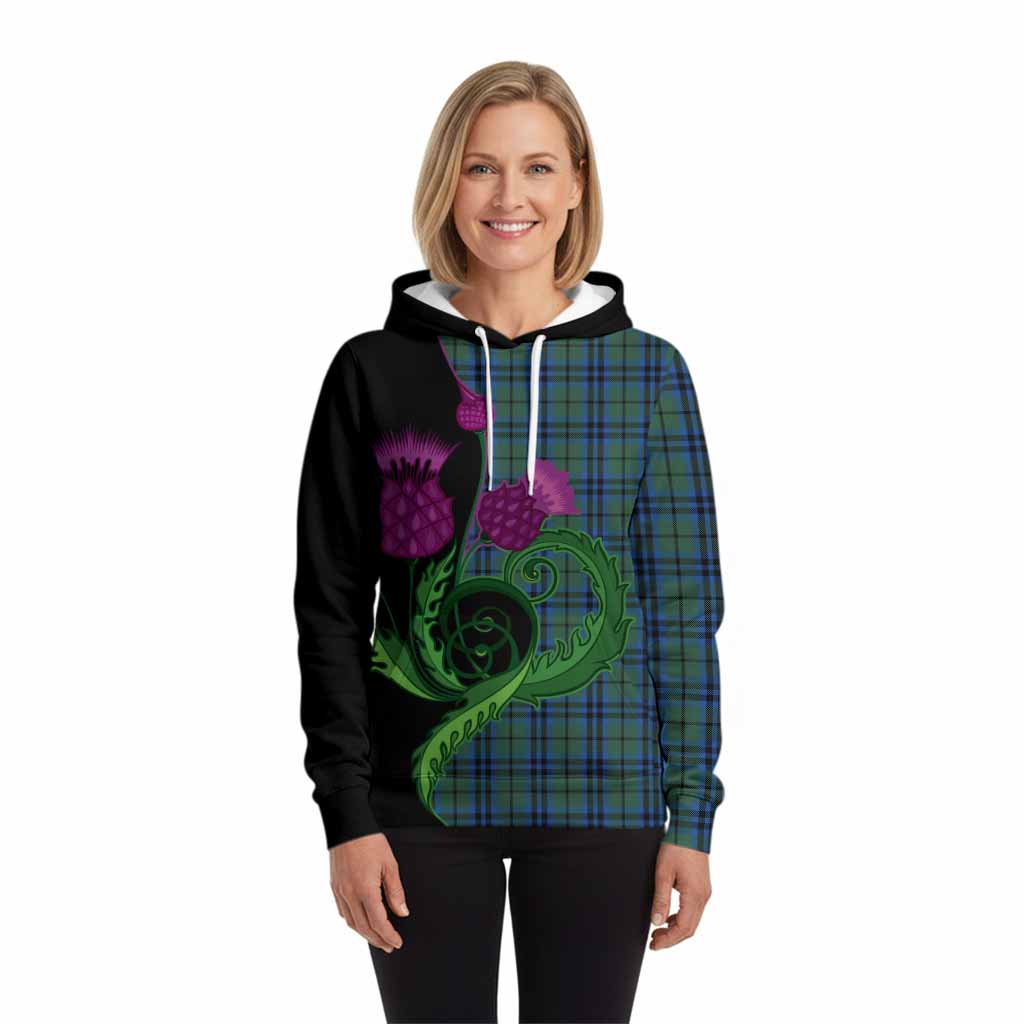 Keith Tartan Hoodie Traditional Scottish Thistle