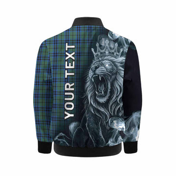 Keith Tartan Kid Bomber Jacket Roaring Lion Heritage