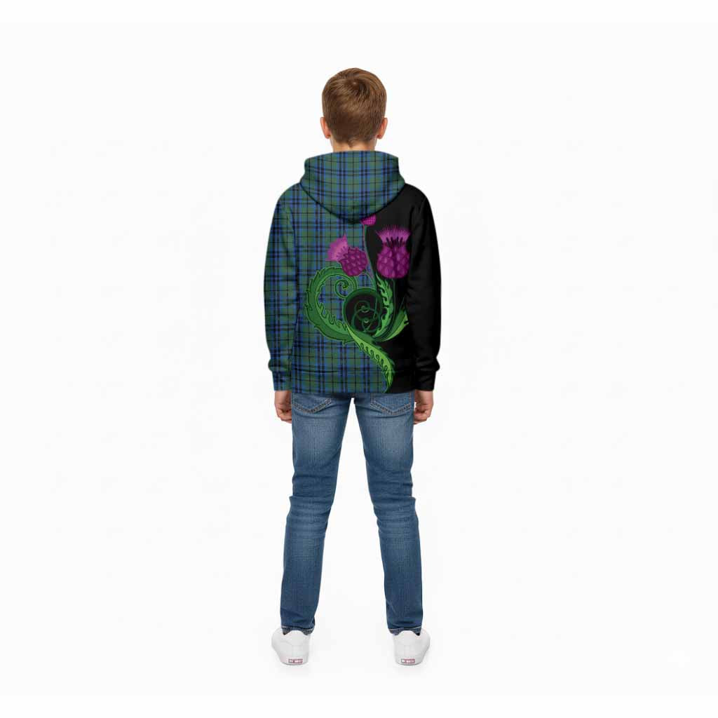 Keith Tartan Kid Hoodie Traditional Scottish Thistle