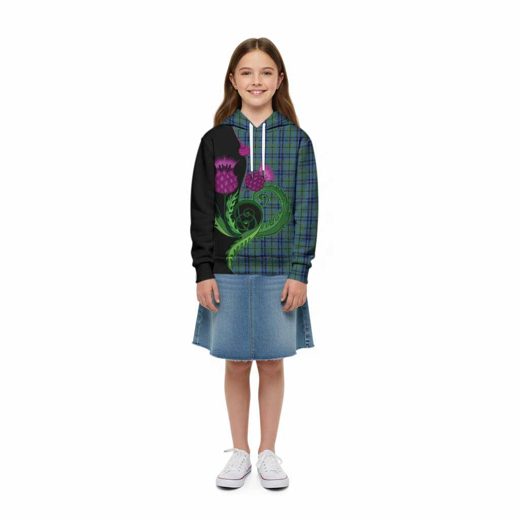 Keith Tartan Kid Hoodie Traditional Scottish Thistle