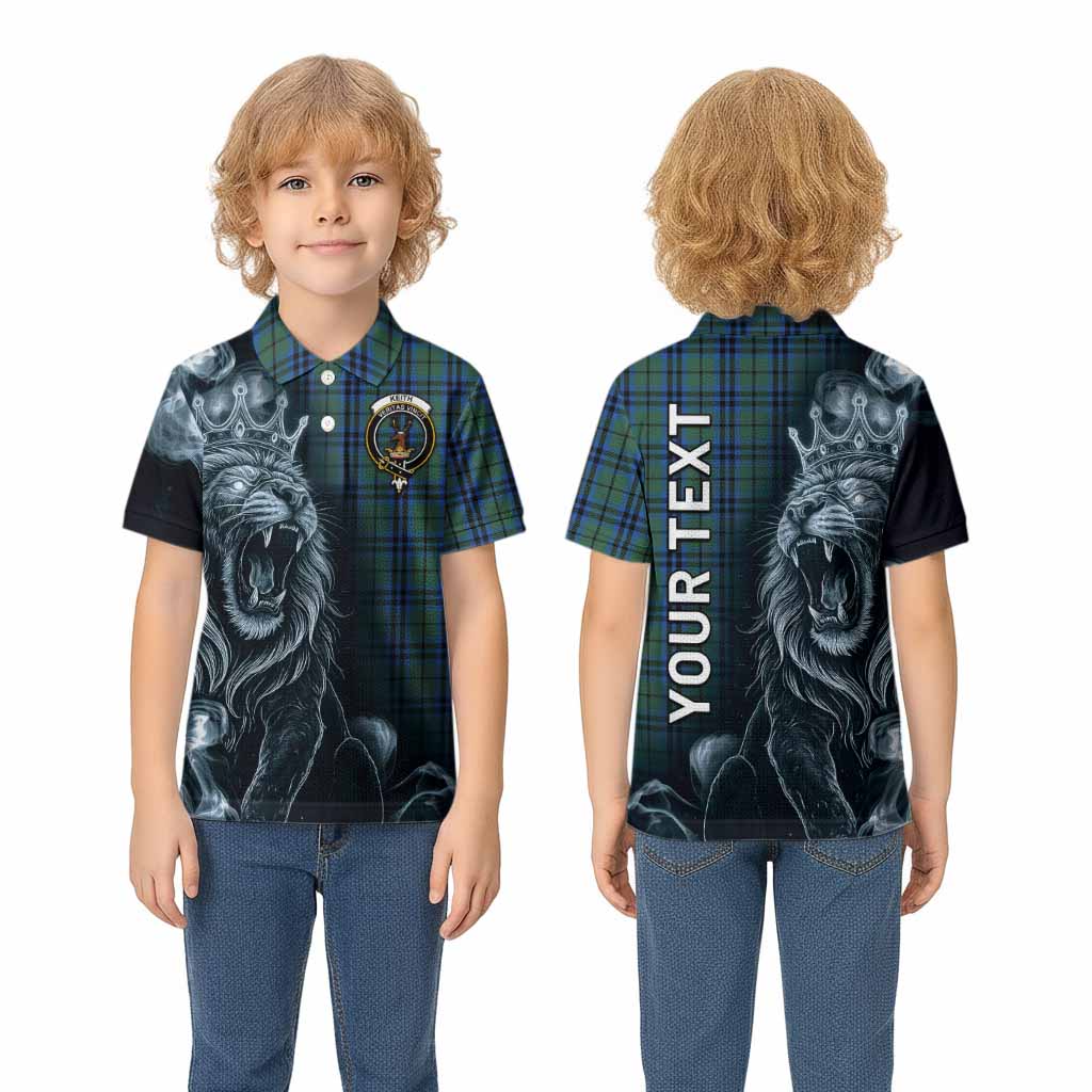 Keith Tartan Kid Polo Shirt Roaring Lion Heritage