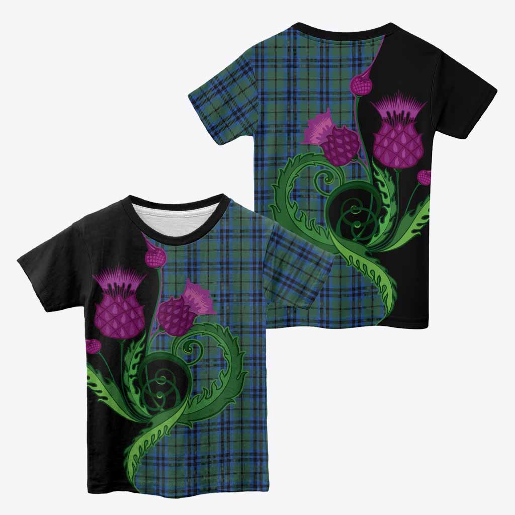 Keith Tartan Kid T-shirt Traditional Scottish Thistle