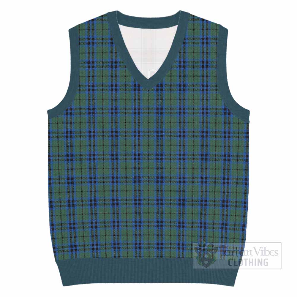 Keith Tartan Knitted V-Neck Vest - Tartan Vibes Clothing