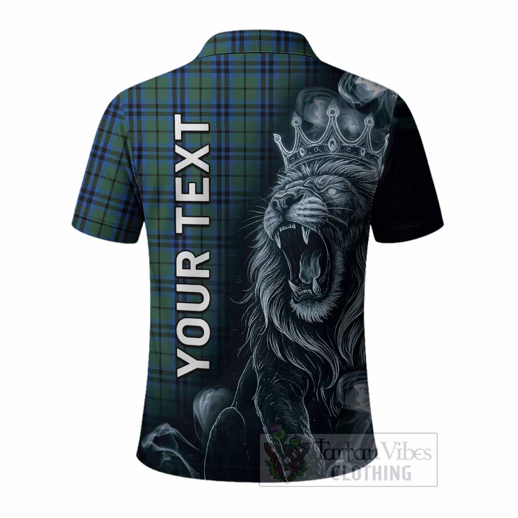 Keith Tartan Polo Shirt Roaring Lion Heritage