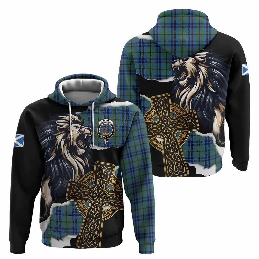 Keith Tartan Scottish Hoodie Lion Celtic Heritage