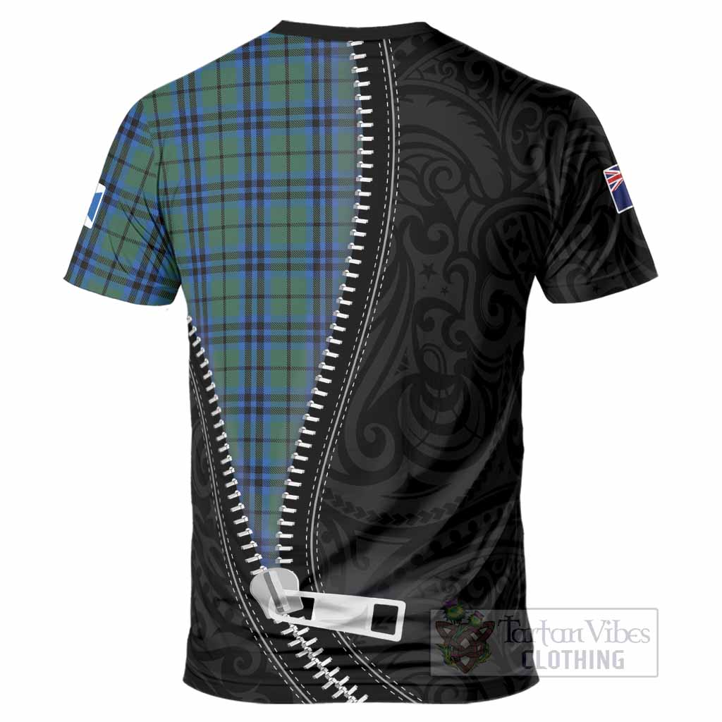 Keith Tartan T-Shirt New Zealand Pattern Unique Zipper Stylized