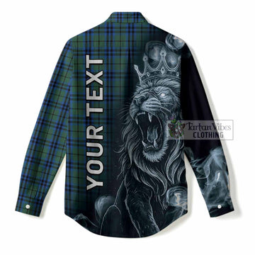 Keith Tartan Women Casual Shirt Roaring Lion Heritage