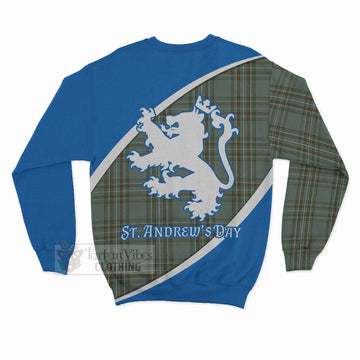 Tartan Vibes Clothing Kelly Family Crest Tartan Sweatshirt Celebrate Saint Andrew's Day in Style