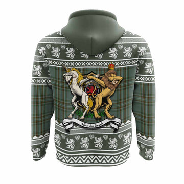 Kelly Clan Tartan Crest Christmas Hoodie Coat of Arms Funny Style - Tartan Vibes Clothing