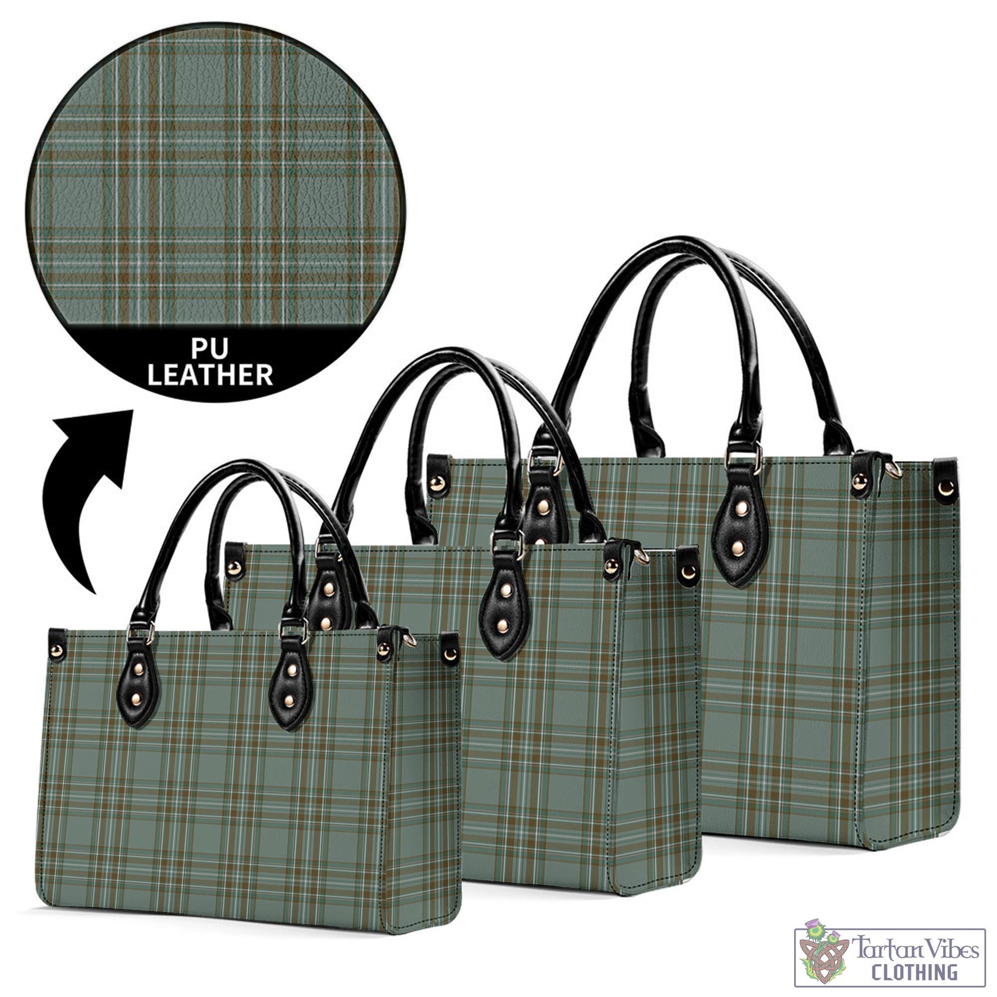 Tartan Vibes Clothing Kelly Dress Tartan Luxury Leather Handbags