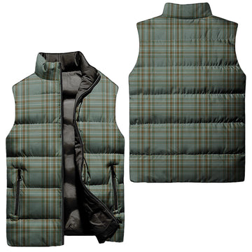 Kelly Dress Tartan Sleeveless Puffer Jacket Unisex - Tartanvibesclothing