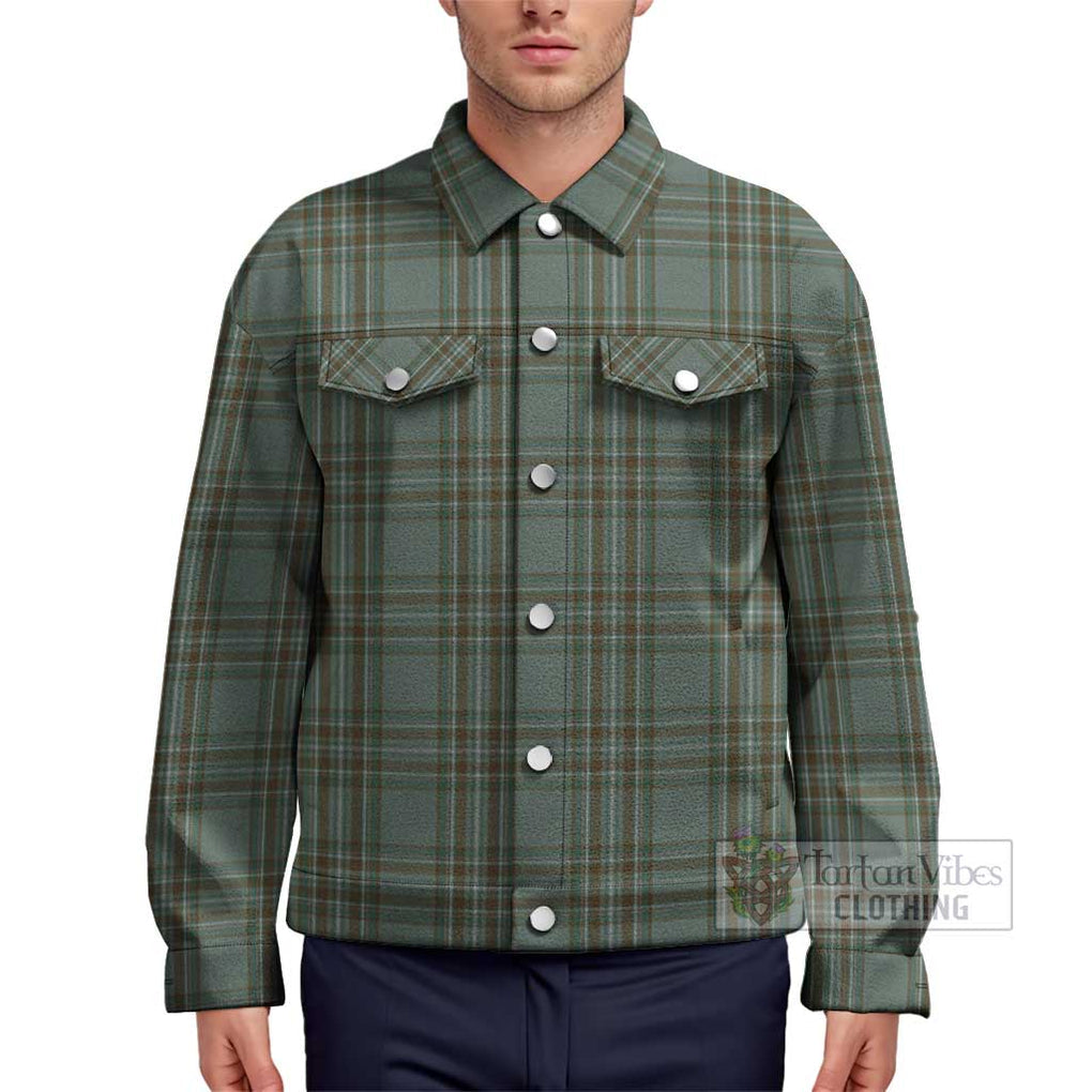 Kelly Tartan Unisex Lapel Cotton Jacket Unisex - Tartan Vibes Clothing