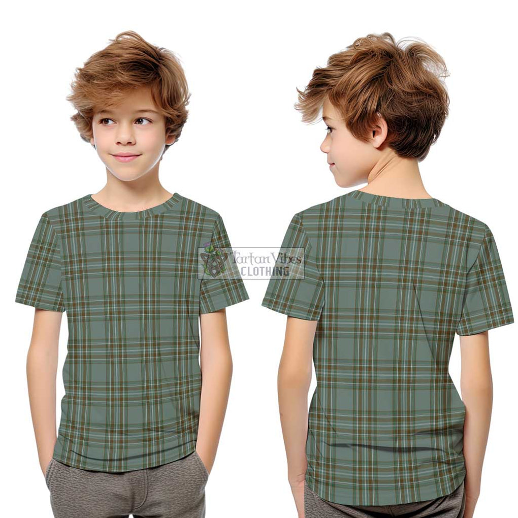 Kelly Tartan Kid T-Shirt Youth XL Size14 - Tartanvibesclothing Shop