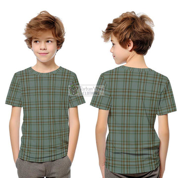 Kelly Tartan Kid T-Shirt Youth XL Size14 - Tartanvibesclothing Shop