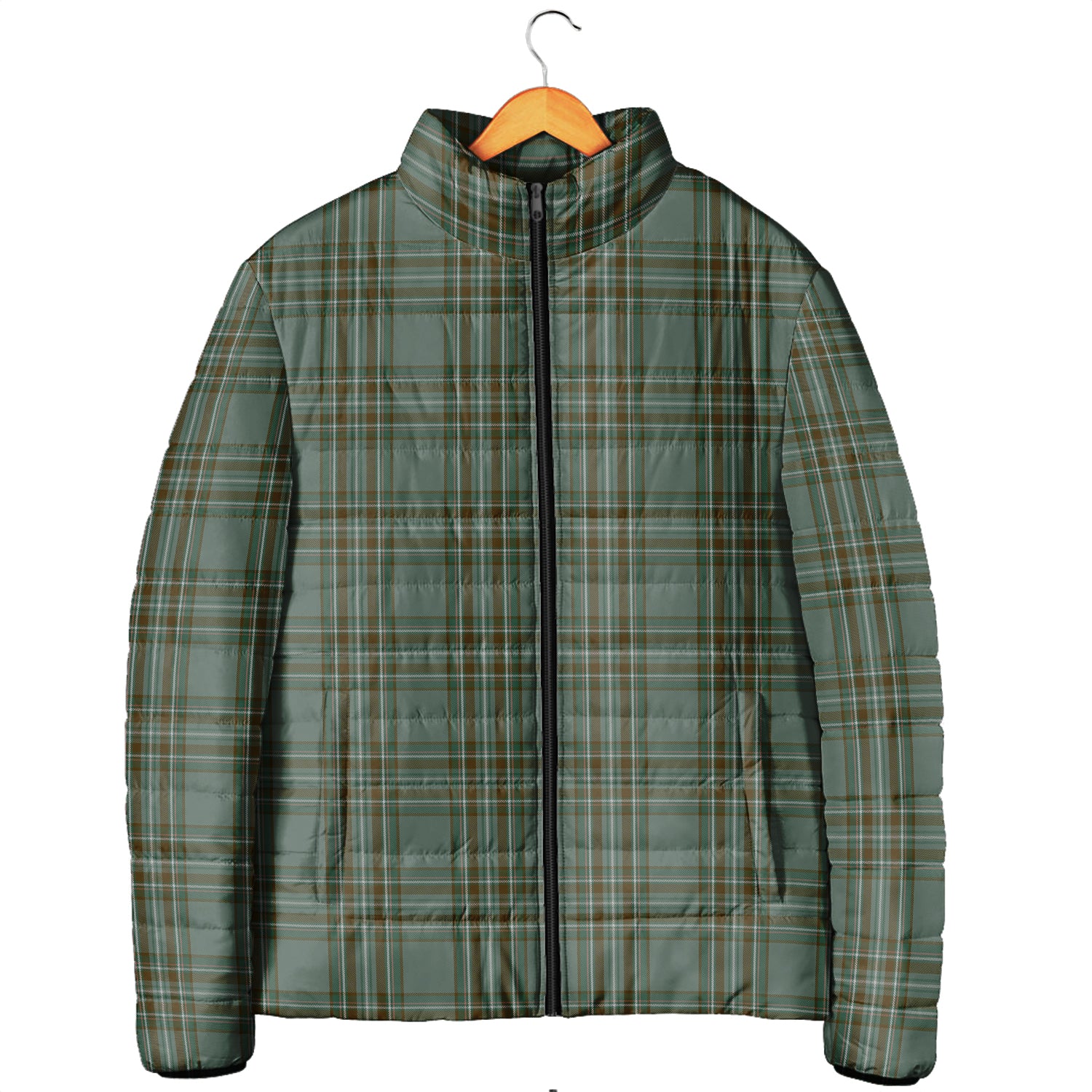 Kelly Tartan Padded Jacket Men's Padded Jacket - Tartan Vibes Clothing