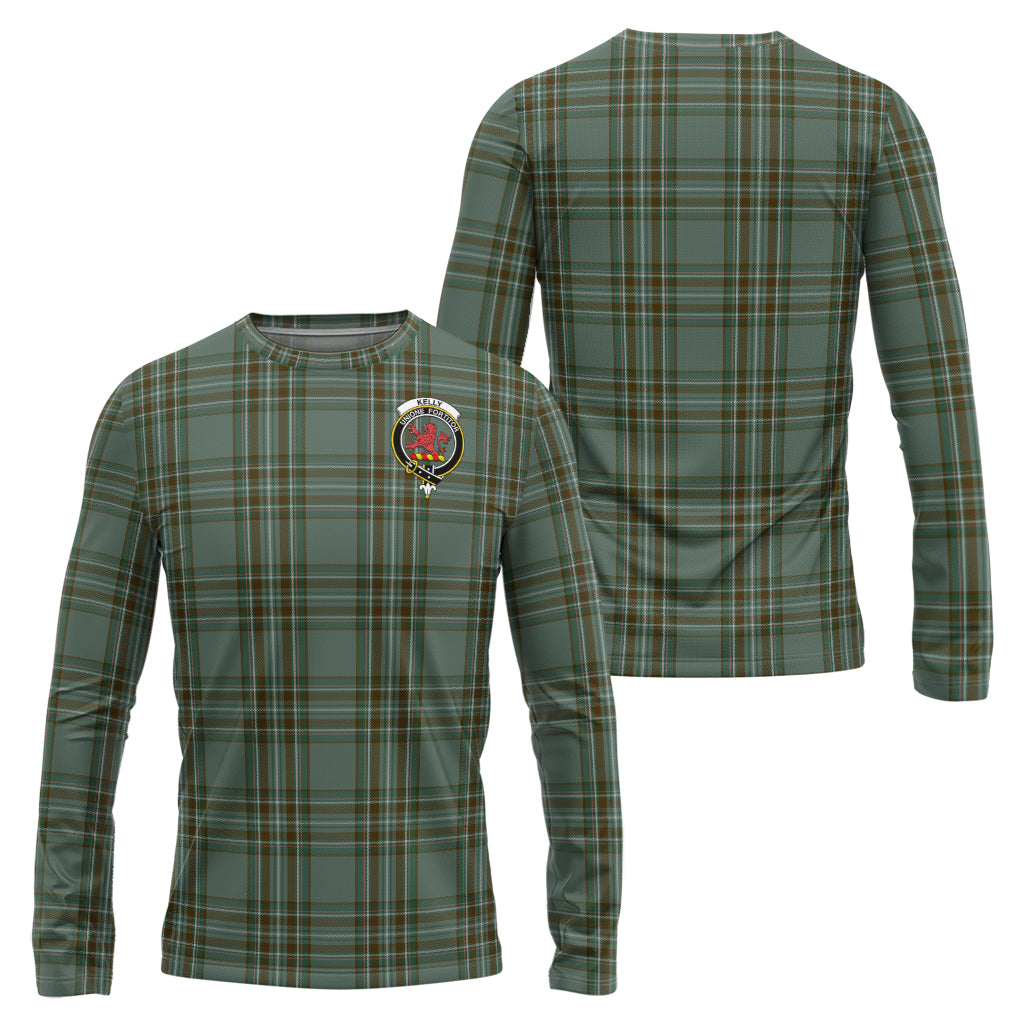 kelly-dress-tartan-long-sleeve-t-shirt-with-family-crest
