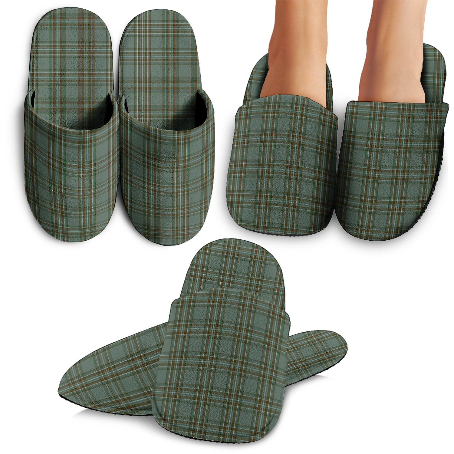 Kelly Dress Tartan Home Slippers - Tartanvibesclothing