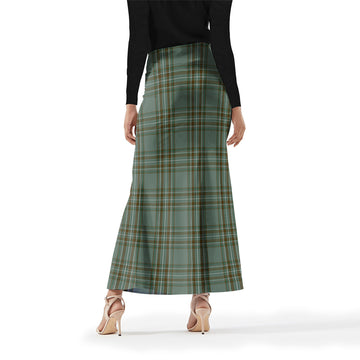 Kelly Tartan Womens Full Length Skirt
