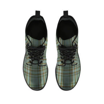 kelly-dress-tartan-leather-boots