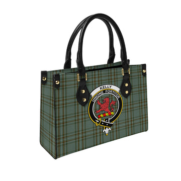 kelly-dress-tartan-leather-bag-with-family-crest