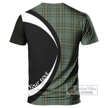 Tartan Vibes Clothing Kelly Dress Tartan T-Shirt with Family Crest Circle Style