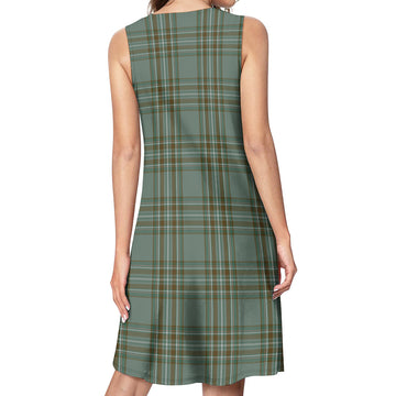 Kelly Dress Tartan Womens Casual Dresses - Tartanvibesclothing