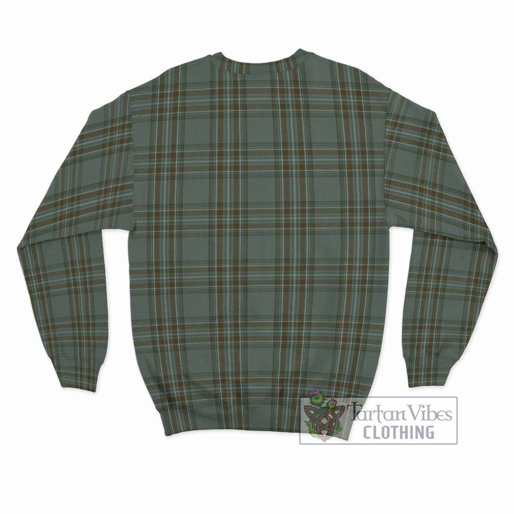 Kelly Tartan Sweatshirt with Family Crest DNA In Me Style - Tartanvibesclothing Shop