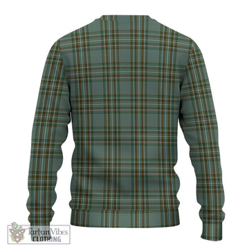 Kelly Tartan Knitted Sweater with Family Crest DNA In Me Style - Tartanvibesclothing Shop