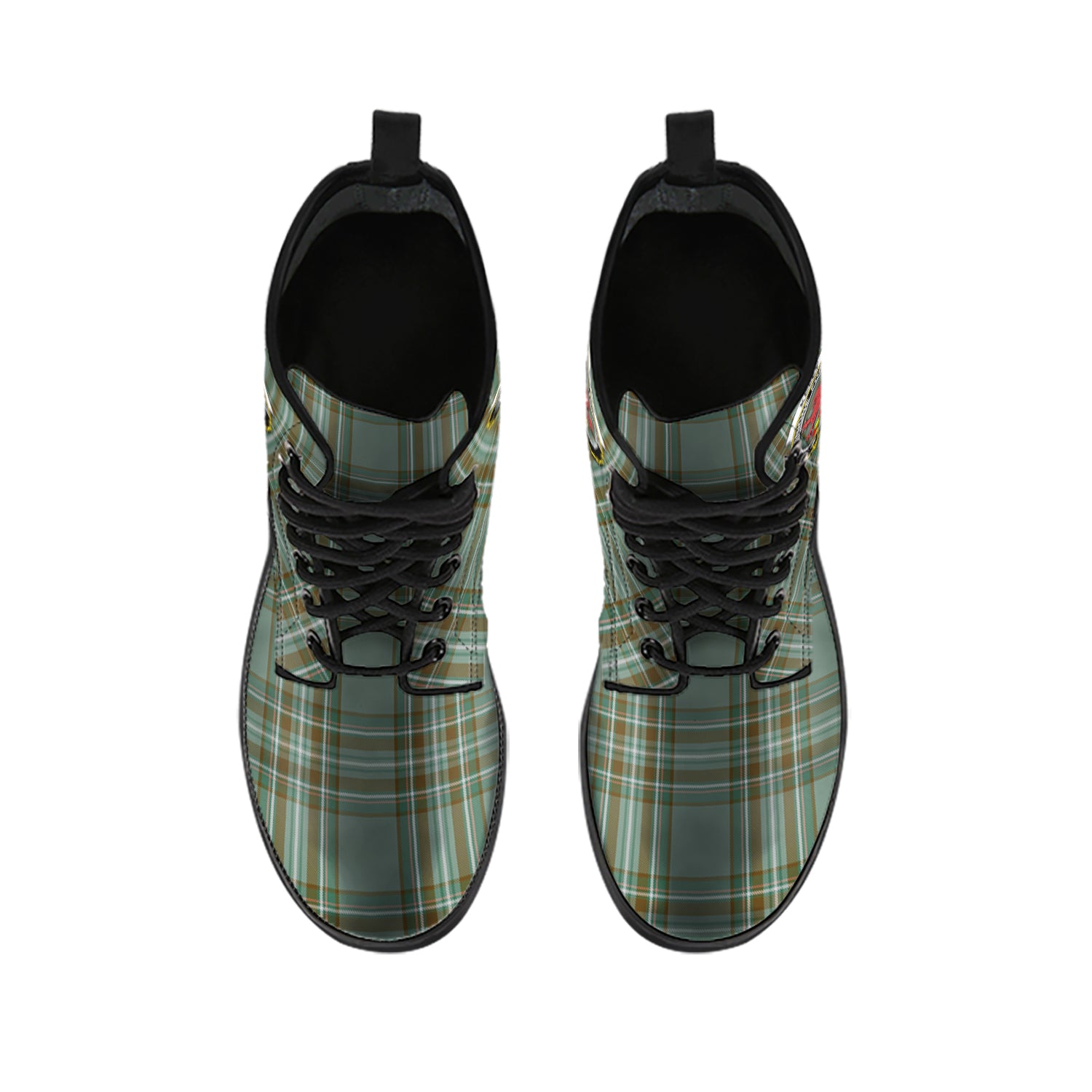 kelly-dress-tartan-leather-boots-with-family-crest