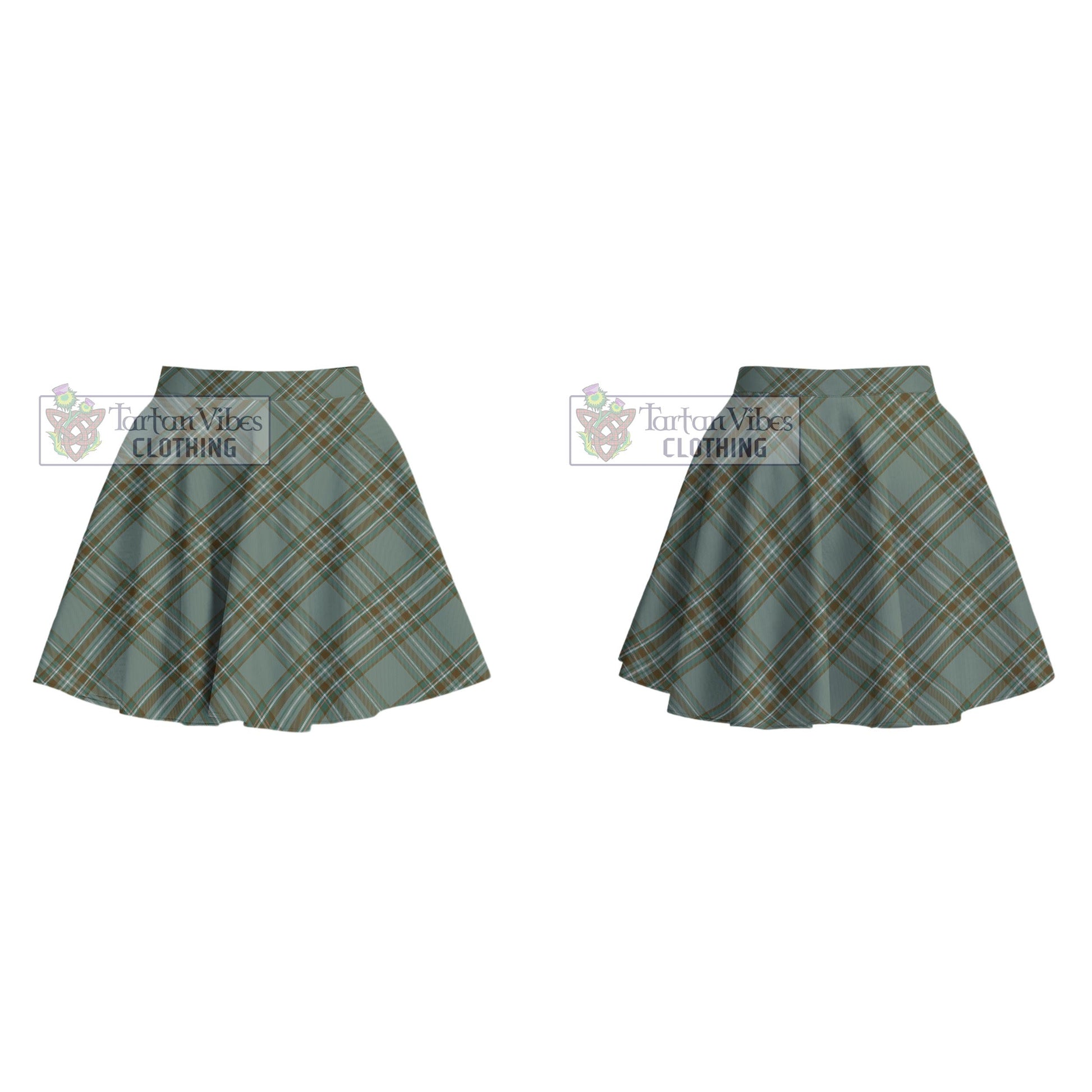 Tartan Vibes Clothing Kelly Dress Tartan Women's Plated Mini Skirt