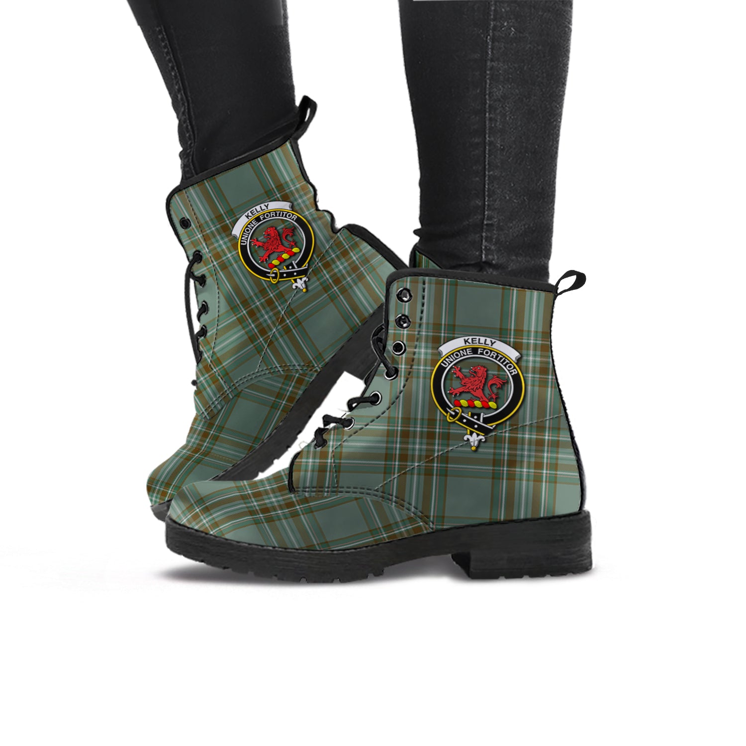 kelly-dress-tartan-leather-boots-with-family-crest
