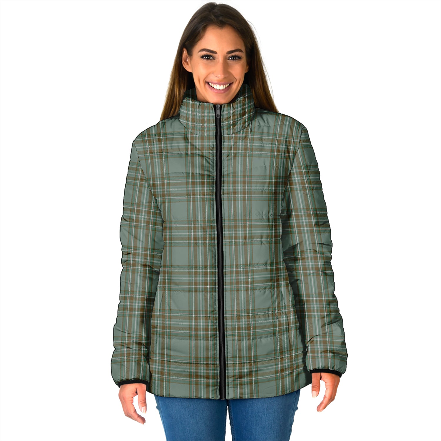 Kelly Tartan Padded Jacket - Tartan Vibes Clothing