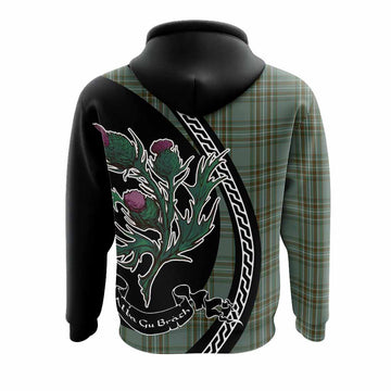 Kelly Family Crest Tartan Hoodie Alba Thistle Inspired - Tartan Vibes Clothing