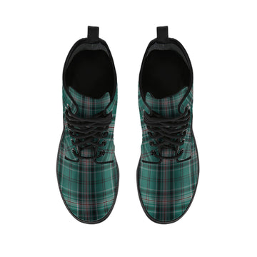 Kelly of Sleat Hunting Tartan Leather Boots